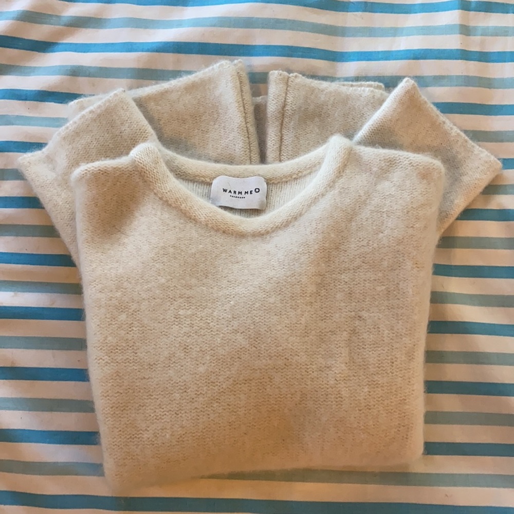 Beautiful handmade cashmere sweater